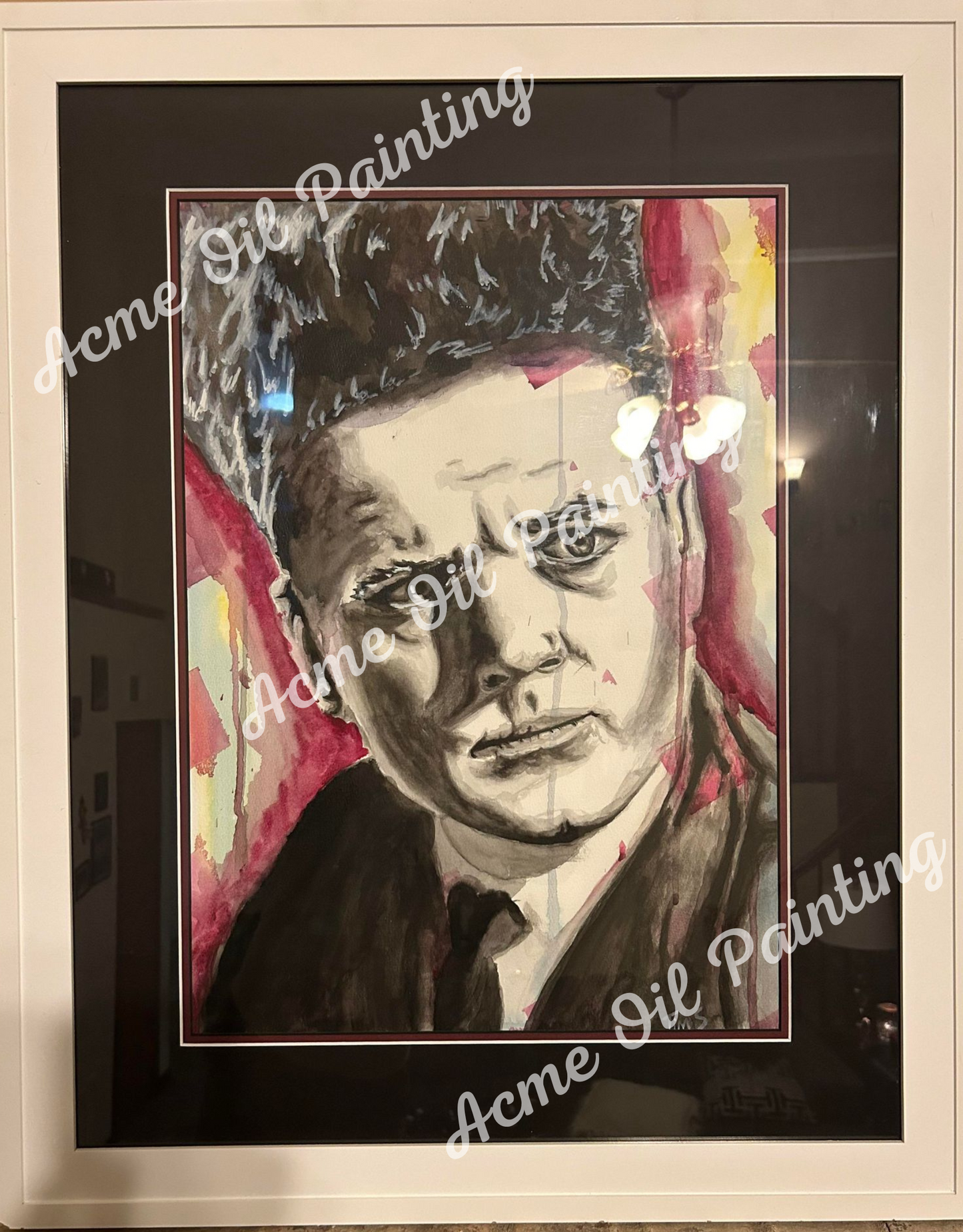 Eraserhead Framed Original Watercolor Painting