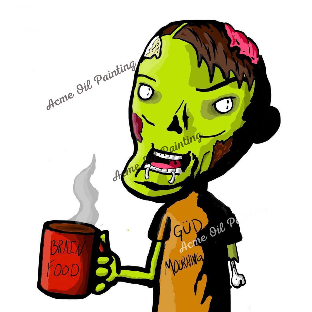 Zombie Tim Digital Art